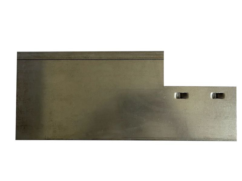 [PC201] Volige plane acier GALVA 15/10ème Ht.80 Lg.1900 + 3 piquets