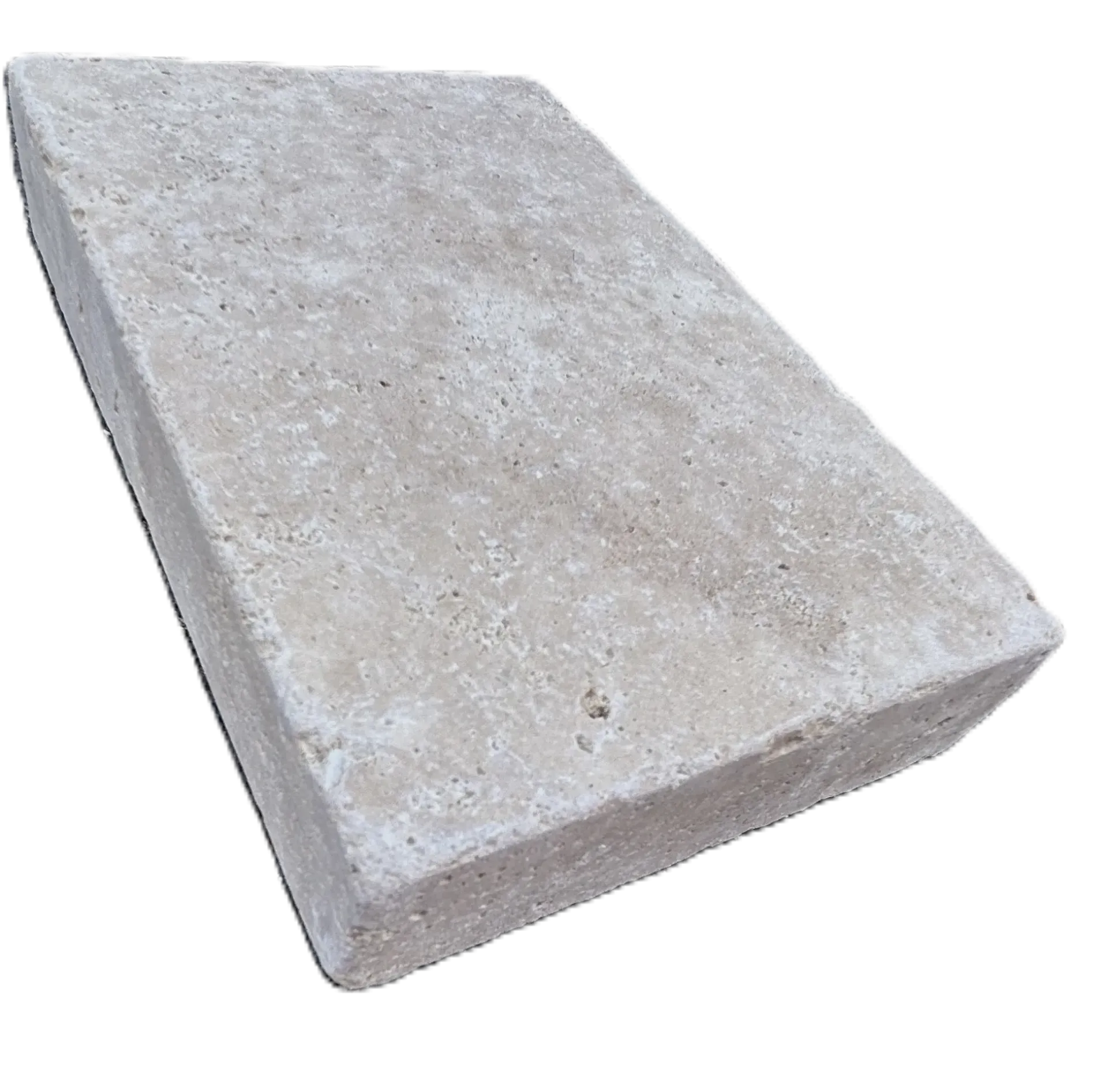 Pavé travertin - vieilli - 10x15x3 Beige Classic (61pcs/m²)