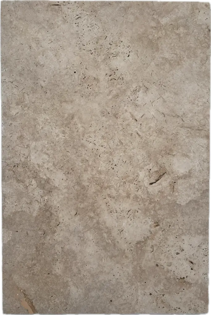 [PTB102] Dalle - Travertin Beige vieilli - 40,6x61x1,2