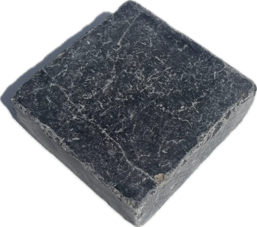 Pavé Pierre Bleue sciée - calibré - 10x10x5 vieilli (90pcs/m²)