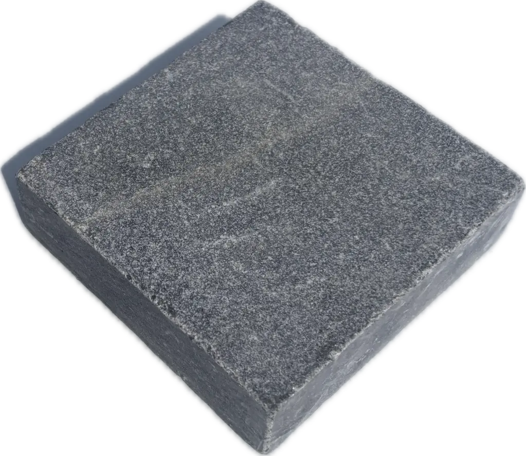 Pavé CRYSTAL sablé vieilli 10x20x3 gris bleu (46pcs/m²)