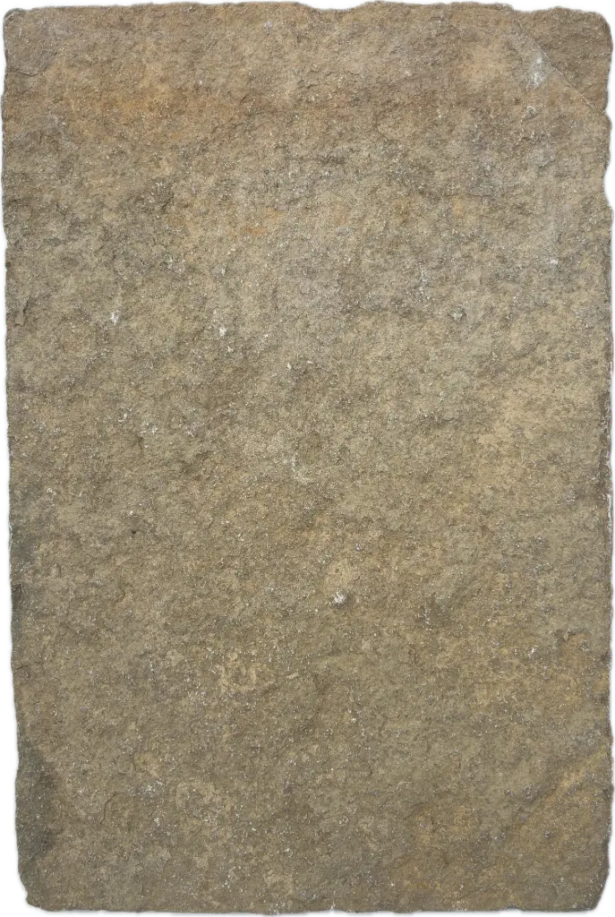 Dalle Tandur tambouriné - bords clivés - 60x40 - Ep.2 Ocre