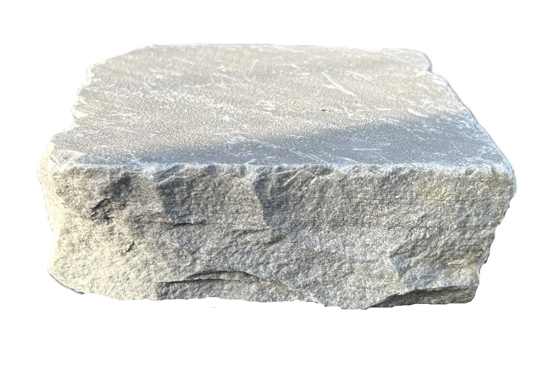 Pavé grès clivé calibré 14x14x5 Gris Kandla (44pcs/m²)