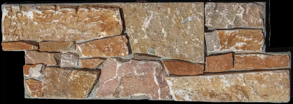 [PPAR601] PAREMENT NATUREL Multicolore 60x20 ép 35-50mm (0.11m²)