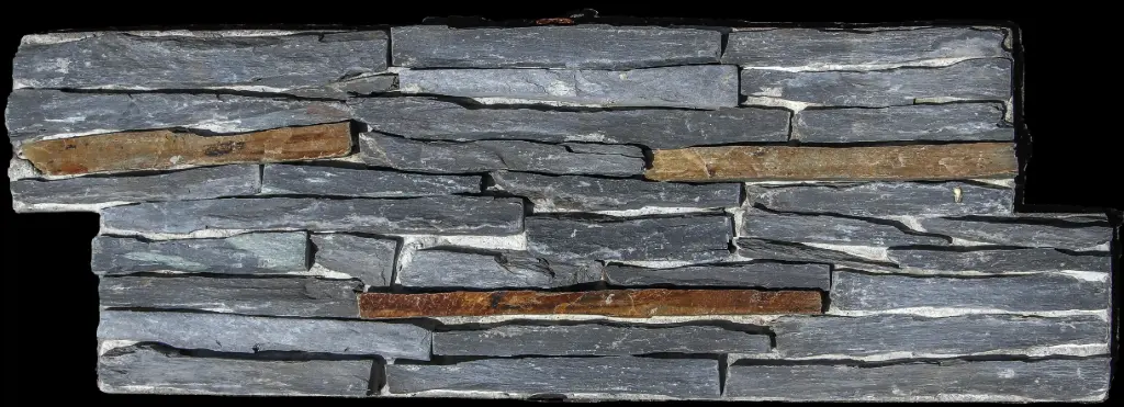 PAREMENT NATUREL Ardoise Fine 60x20 ép 35-50mm (0.11m²)