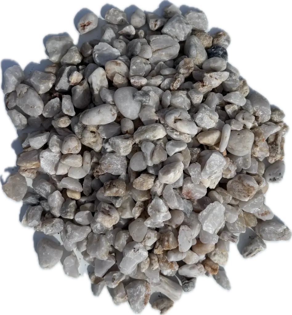 Gravier QUARTZ beige concassé 8/12