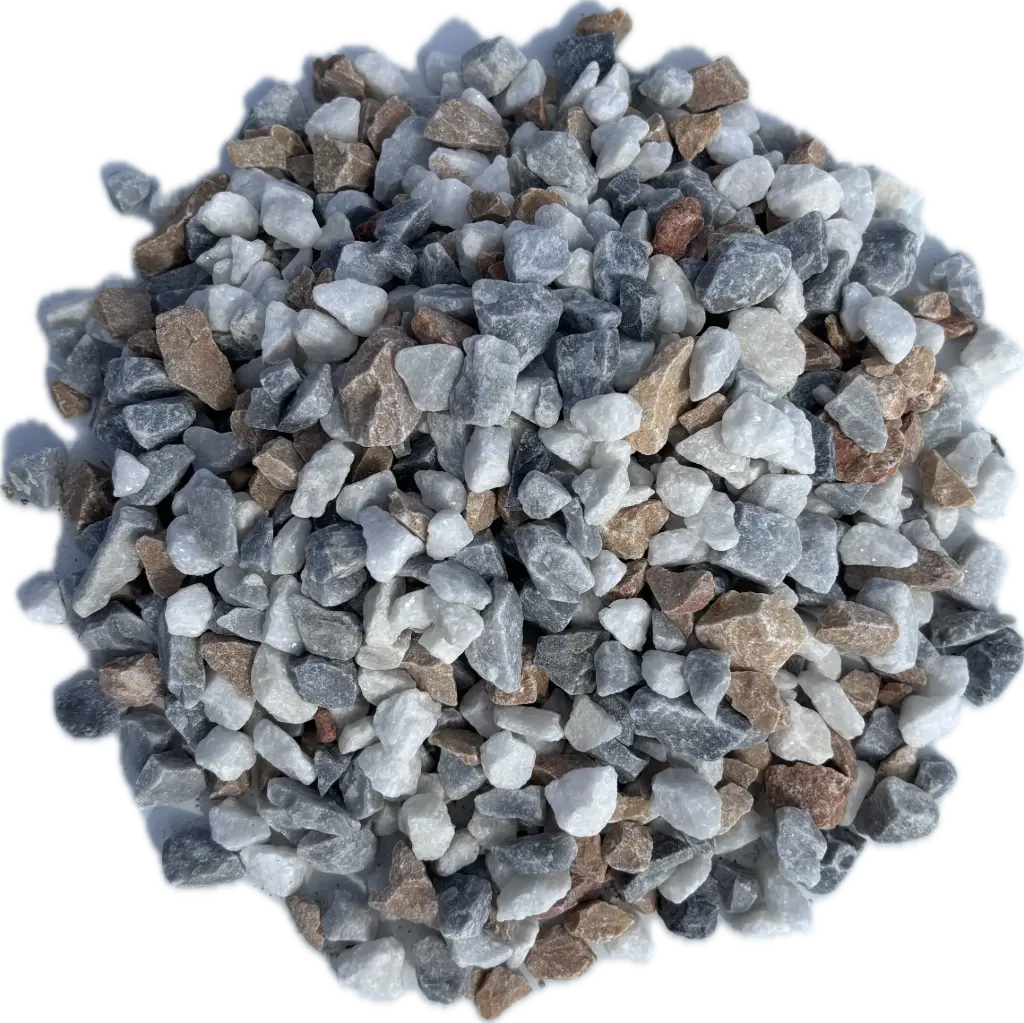 Gravier MARBRE Hawaï concassé 8/12